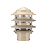 Domus Lighting Bollard Lighting DOMUS Three Tier Bollard Garden Light IP44 Lights-For-You 10700 9330772107005